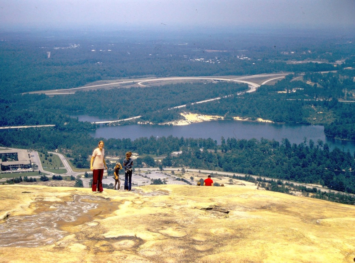 Stunning Views From Atop Stone&nbsp;Mountain