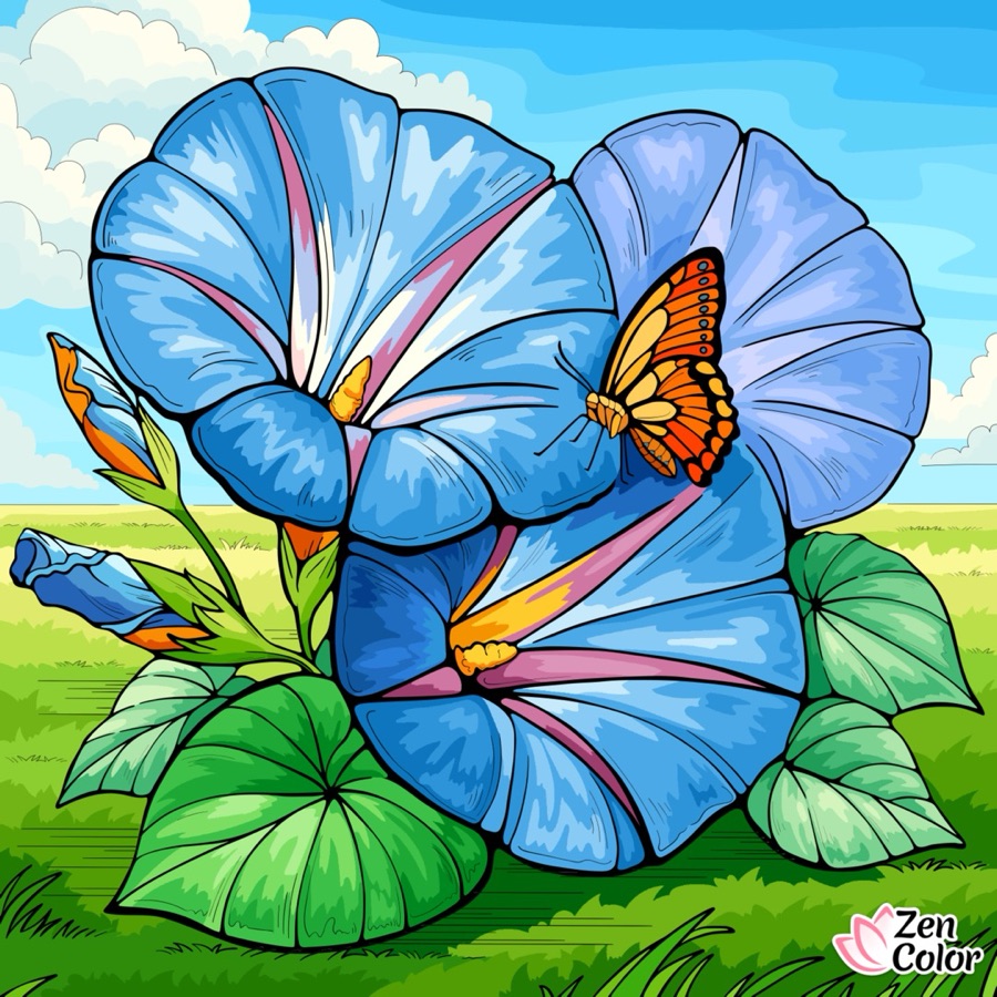 2025 Floral Friday: 03.07 —Colouring Flowers&nbsp;#57