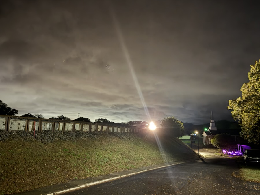 Watching Train in Early Morning&nbsp;Sky