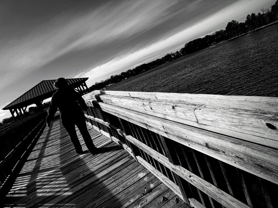 Peering Out Across the&nbsp;Pier