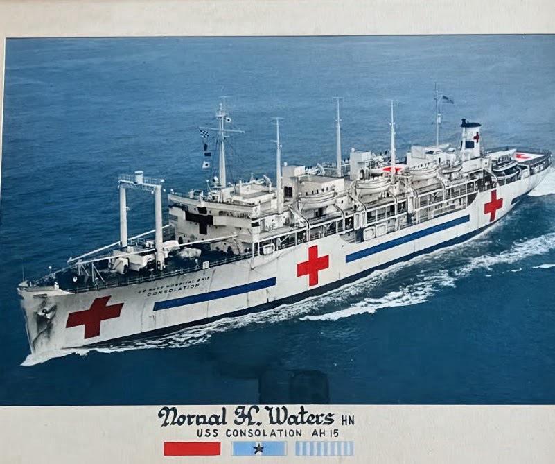 Nornal H. Waters HN
USS CONSOLATION AH 15